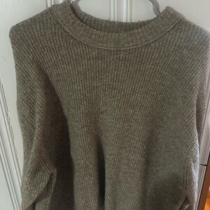 American Eagle Outfitters Women's Knit Sweater - Brown